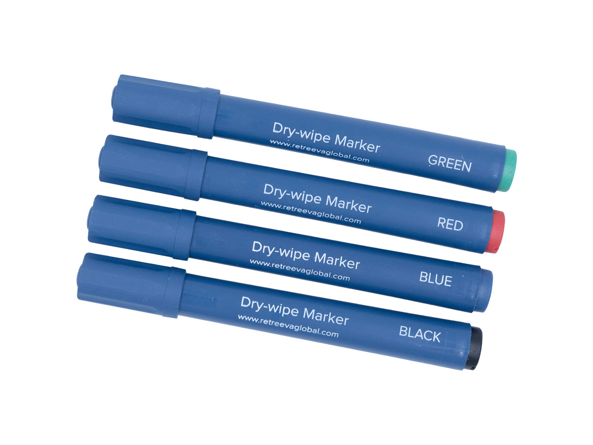 Detectable Dry-Wipe Marker with Cap - Retreeva Global